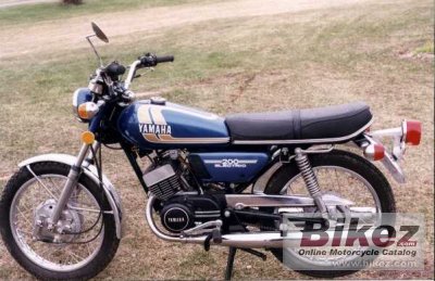 1975 yamaha rd 200 photo